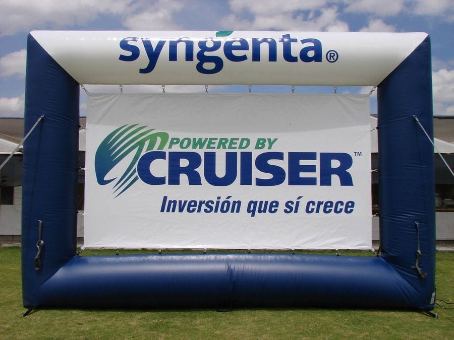 Надувные конструкции(экраны) 2